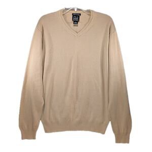 Jos. A. Bank Signature Collection Men’s Medium V-Neck Sweater – 100% Pima Cotton
